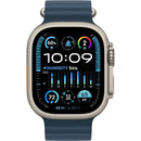 Apple Watch Ultra 2 49mm Gps + Cellular Natural Titanium + Navy Ocean Band 64gb WS1