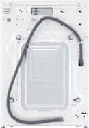 LG – 5.0 Cu. Ft. High-Efficiency Stackable Smart Front Load Washer with Steam and Built-In Intelligence – White