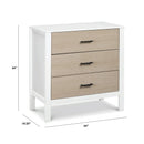 Radley 3-Drawer Dresser - White/Coastwood