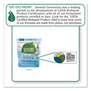 Seventh Generation Natural Laundry Detergent Packs, Powder, Unscented, 45 Packets/Pack, 8/Carton - SEV22977CT