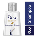 Dove Intensive Repair Hair Care, Shampoo, 3 Oz, 24/Carton - UNI06963CT