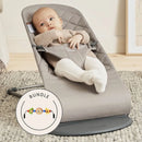 BabyBjorn Bouncer Bundle Classic Quilt - Sand Grey