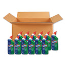 Clorox Toilet Bowl Cleaner With Bleach, Fresh Scent, 24Oz Bottle, 12/Carton - CLO00031CT