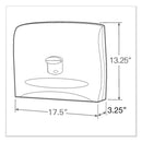 Scott Personal Seat Toilet Seat Cover Dispenser, 17 1/2 X 2 1/4 X 13 1/4, White - KCC09505