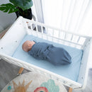 3 Pack Sleep Sack Velcro by Comfy Cubs, Small 0-3 Months - Stone, Nomadic Blue, Azul