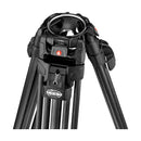 Manfrotto MVK612TWINFCUS Kit with Nitrotech 612 Fluid Head and 645 Fast Twin Leg Carbon Fiber Tripod & Bag