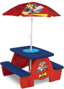 Delta Children Paw Patrol Picnic Table