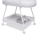 Curve Bassinet - White and Gray
