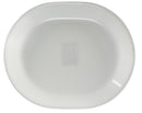 Corelle Winter Frost Glass Winter Serving Platter 12-1/2 in. D 1 pk, Pack of 3