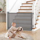 Retractable Baby Gate - Gray