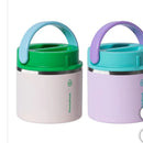 Pink And Green Insulated Food Jar Set - 20 Oz - 2-Pack