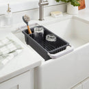 Over the Sink Dish Drainer - Gray