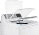 LG – 5.5 Cu. Ft. Smart Top Load Washer with TurboWash3D – White