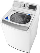 LG – 5.5 Cu. Ft. Smart Top Load Washer with TurboWash3D – White