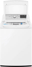 LG – 5.5 Cu. Ft. Smart Top Load Washer with TurboWash3D – White