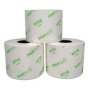 Morcon Morsoft Controlled Bath Tissue, Split-Core, Septic Safe, 2-Ply, White, Individually Wrapped, 750 Sheets/Roll, 48 Rolls/Carton - MORM750