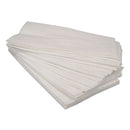 Morcon Morsoft Dispenser Napkins, 1-Ply, 6 X 13.5, White, 500/Pack, 20 Packs/Carton - MORD20500