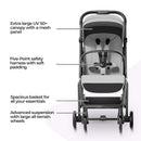 Packa Travel Stroller - Grey