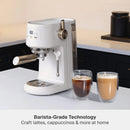 Barista Mini Espresso Machine - Sand White