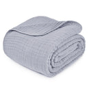 Muslin Blanket Twin  90” x 66” - Heather