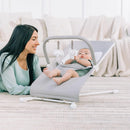 Highland Portable Baby Bouncer - Pebble Gray