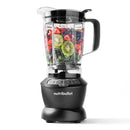 1200 Watts Countertop Smoothie Blender - 64oz Capacity, 3 Speeds, Stainless Steel Blades, Dark Gray