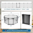 Peekabu Gate - Walk-Thru, 36" Tall, Auto-Close