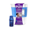 8 Cup Slim Water Filter Pitcher - Blue