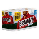 Brawny Pick-A-Size Perforated Roll Towel, 2-Ply, 11" X 59 Ft, White, 120/Roll, 8 Rolls/Carton - GPC441945