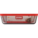Pyrex Simply Store 6 cups Clear Food Storage Container 1 pk, Pack of 4