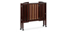 Portable Folding Crib - Brown