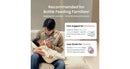 Mesh & Organic Baby Bottle Feeding Care Seat - Ivory