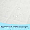 Premium Waterproof Crib and Toddler Mattress Protector 2 Pack
