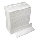 GEN Tall-Fold Napkins, 1-Ply, 7 X 13 1/4, White, 10,000/Carton - GENTFOLDNAPKW