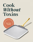 Iconics Square Griddle Pan - White
