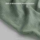 Breathable Nursing Cover - 100% Muslin Cotton