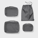 4pc Packing Cube Set - Gray