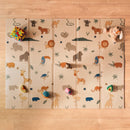 Reversible Baby Play Mat Soft Lightweight Foam Foldable - Safari