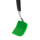 Flexible Heat Resistant 9.25 in Silicone Kitchen Spatula - Green