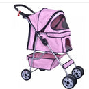 4-Wheel Dog Cat Stroller