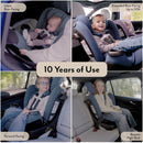 Gold Revolve 360 Extend All-in-One Rotating Convertible Car Seat - Quartz