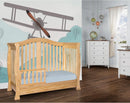 Universal Convertible Crib Toddler Guard Rail 21x13x13 Inch - Natural