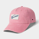 Adult Pigment-Washed Twill Baseball Hat - Cosmic Pink
