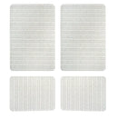 Multi-Purpose Printed Kitchen Mats, 4-pack - Green