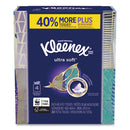 Kleenex Ultra Soft Facial Tissue, 65 Sheets/Box, 4 Boxes/Pack
