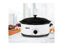6-Qt. 750-Watt Roaster with Porcelain Cookwell - Ivory