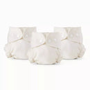 Inner Organic Cotton Reusable Infant Diaper - Size 1 - 3ct: 7 to 17 lbs, White, Cotton Material