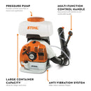 Stihl SR430 Gas Powered Backpack Sprayer, 3.7 Gal, 63.3cc Engine