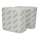 Morcon Valay Interfolded Napkins, 2-Ply, 6.5 X 8.25, White, 500/Pack, 12 Packs/Carton - MOR4500VN