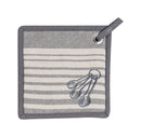 Kay Dee Graphite Cotton Pot Holder, Pack of 6
